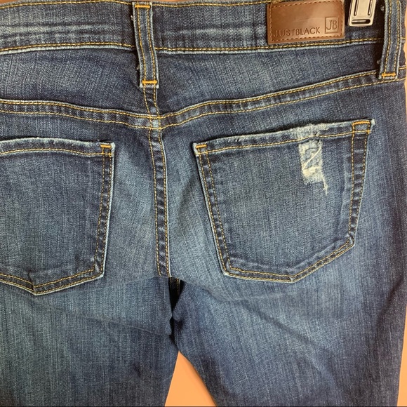 Ripped Skinny Jeans | JUSTBLACK - Picture 4 of 7